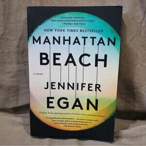 Manhattan Beach by Jennifer Egan hardcover novel